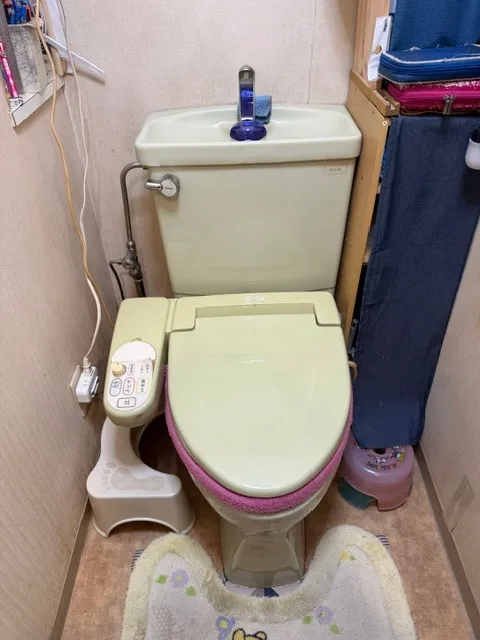 トイレ交換前