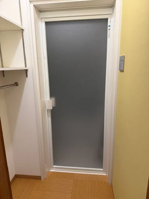 脱衣スペース施工後